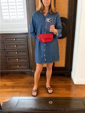 Clare V Red Fanny Pack/Belt bag